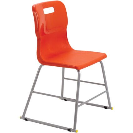 TITAN HIGH CHAIR 445mm - ORANGE