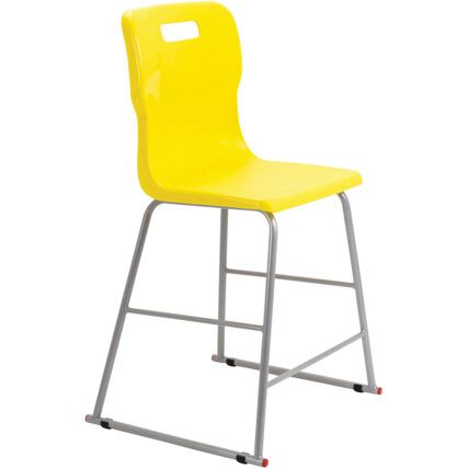 TITAN HIGH CHAIR 560mm - YELLOW