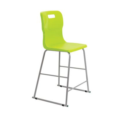 TITAN HIGH CHAIR 610mm - LIME