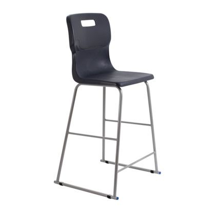 TITAN HIGH CHAIR 685mm - CHARCOAL