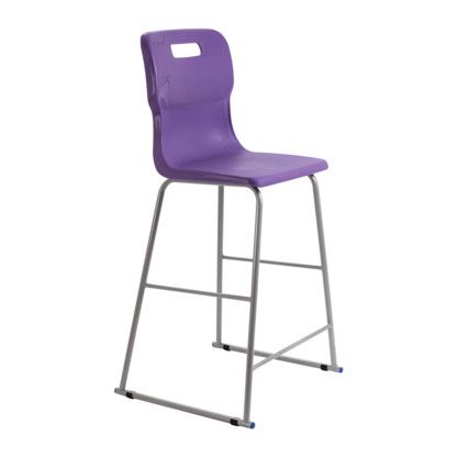 TITAN HIGH CHAIR 685mm - PURPLE