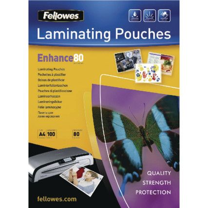 5452101 LAMINATING POUCH A4 MATTE 160MIC ENHANCE (PK-100)