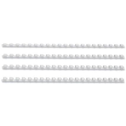 4028612U BINDING COMBS 22mm WHT(PK-100)