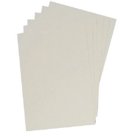 91486U BINDING COVERS A4 L/GRAINWHT (PK-100)