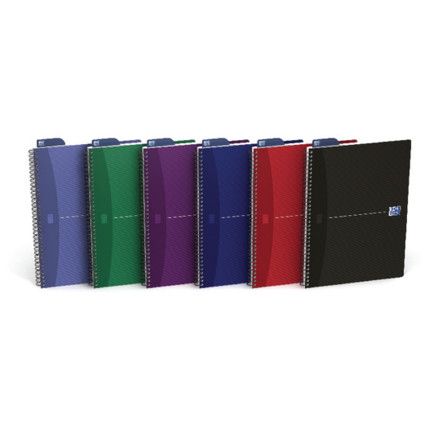 100105331 NOTEBOOK A4 W/BOUND ASST (PK-5)