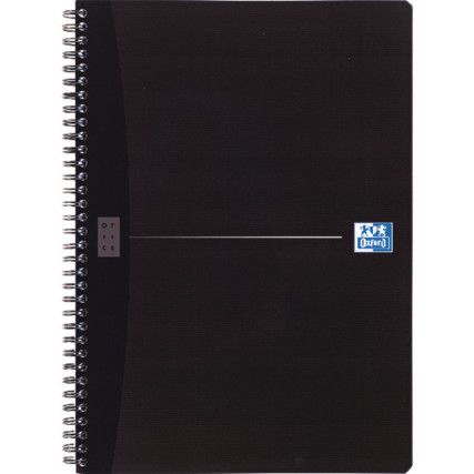 100102931 SMART NOTEBOOK A4W/BOUND BLK (PK-5)