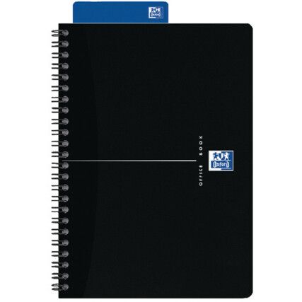 100103627 SMART NOTEBOOK A5W/BOUND BLK (PK-5)