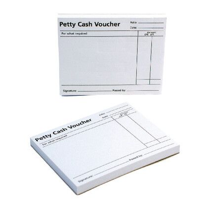 PETP100 PETTY CASH VOUCHER PAD (PK-10)