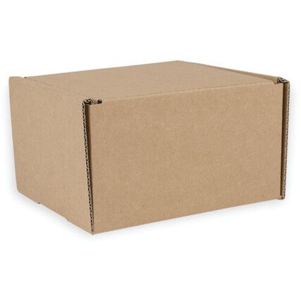 SMALL PARCEL POSTAL BOX C/W TUCKIN FLAPS 110MMX100MMX70MM (PK-50)