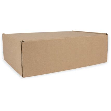 SMALL PARCEL POSTAL BOX C/W TUCKIN FLAPS 240MMX240MMX40MM (PK-50)