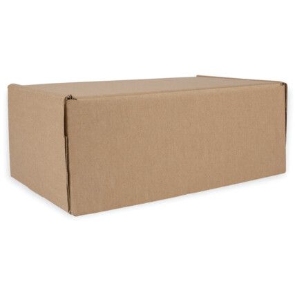 SMALL PARCEL POSTAL BOX C/W TUCKIN FLAPS 250MMX150MMX100MM (PK-50)