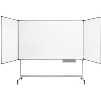 Magentic Folding Whiteboard with Mobile Castors 1500x1000mm