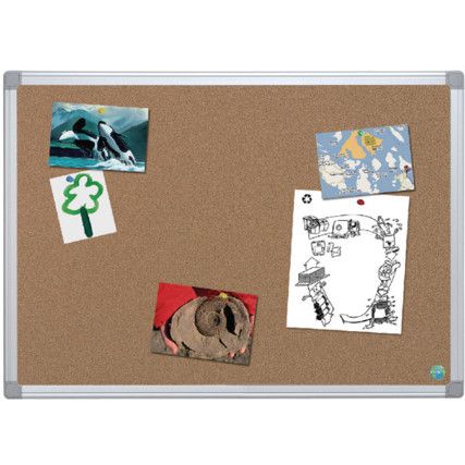 CA031790 CORK BOARD 900x600mm ALU