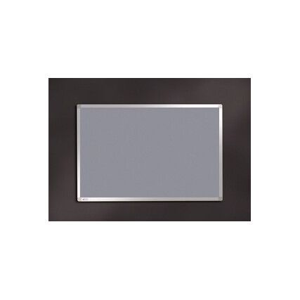 CAMIRA CARA NOTICEBOARD ALUMINIUM FRAME 1800MMX1200MM-CHAUCER