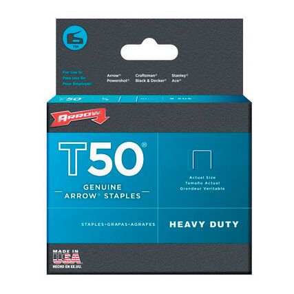 6mm Staples 1/4" - (Box of 1250) - 50424