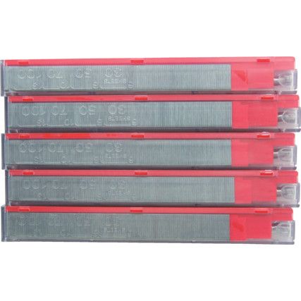 ETONA HDC-12 5x210 1/2" RED STAPLES 55-80 SHTS