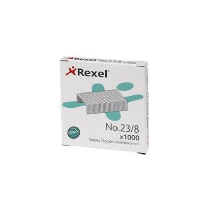 REXEL No.23 8mm STAPLES (BOX-1000)