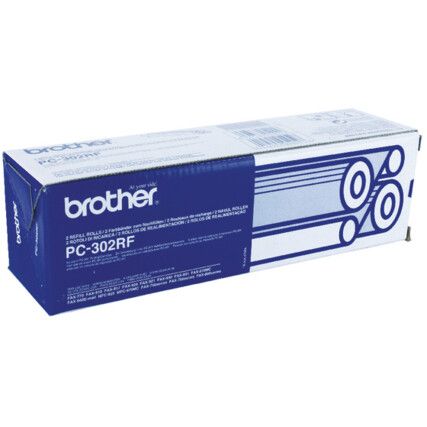 PC302RF THERMAL TRANSFER RIBBON REFILL BLK (PK-2)