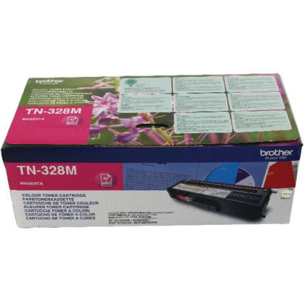 TN328M LASER TONER CARTRIDGE SUPER HY MAG