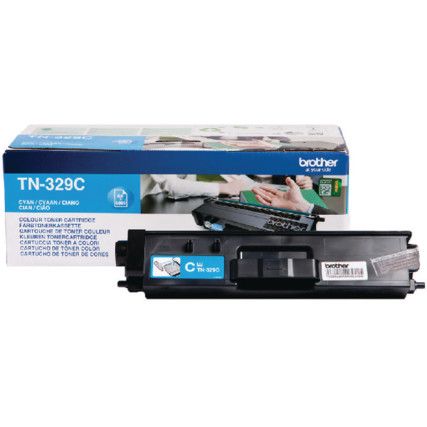 Laser Toner Cartridge Super High Yield Cyan TN329C