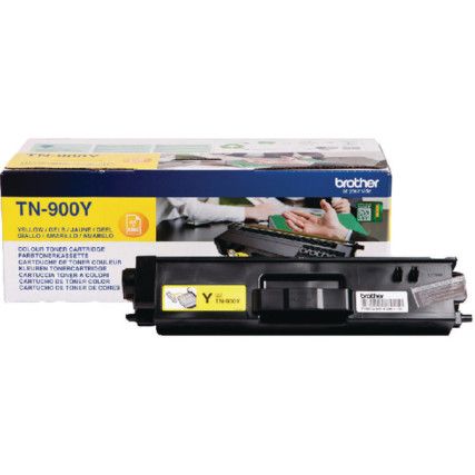 Laser Toner Cartridge Super High Yield Yellow TN900Y