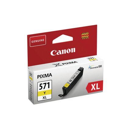 Inkjet Cartridge High Yield Yellow 0334C001 CLI-571XL