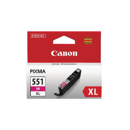 Inkjet Cartridge High Yield Magenta 6445B001 CLI-551MXL