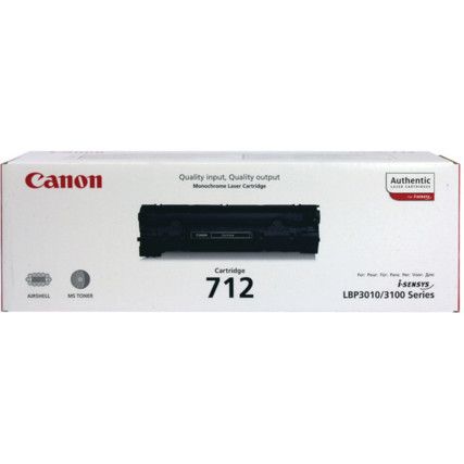 1870B002 712 TONER CARTRIDGE BLK