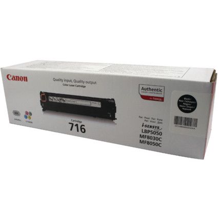 1980B002 716 TONER CARTRIDGE BLK