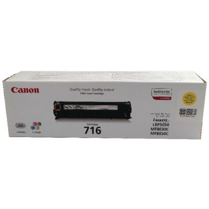 Toner Cartridges Yellow 1977B002 716