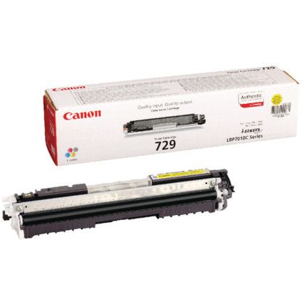 Toner Cartridge Yellow 4367B002 729