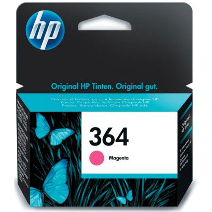 HP No.364 Ink Cartridge Magenta CB319EE