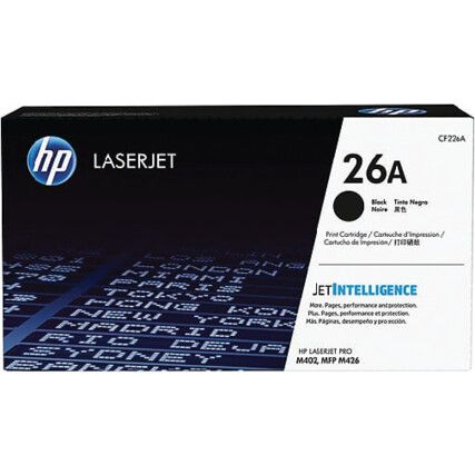 Toner Cartridge HP26A Black CF226A