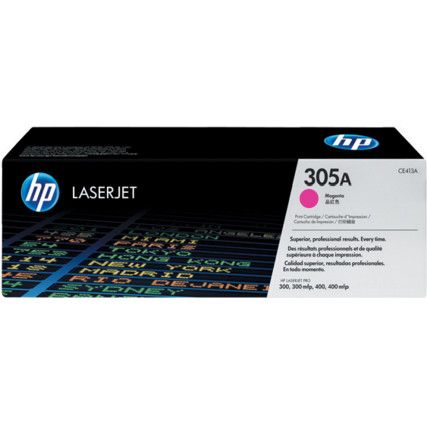 HPCE413A MAGENTA TONER CARTRIDGE No.305A