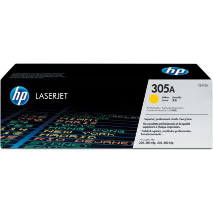 HPCE412A YELLOW TONER CARTRIDGE