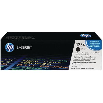 CB540AD 125A LASERJET TONER CARTRIDGE BLK (PK-2)