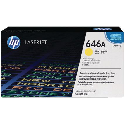 CF032A LASERJET CARTRIDGE YLW