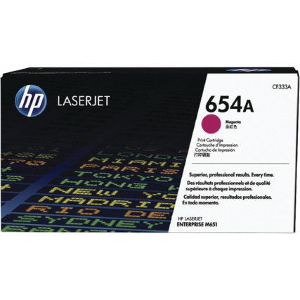 CF333A 654A LASERJET CARTRIDGE 15K MAG