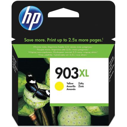 903XL Inkjet Cartridge, High Yield Yellow