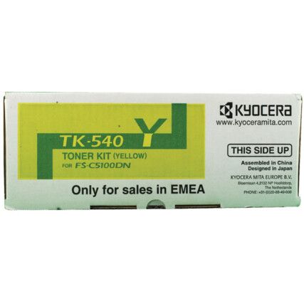 TK-540Y FS-C5100DN TONER CARTRIDGE KIT 5K YLW