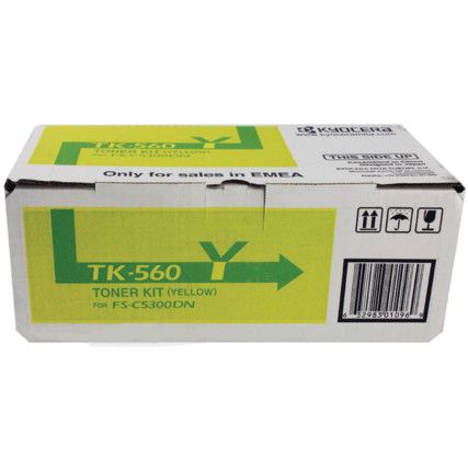 TK-560Y FS-C5300DN TONER CARTRIDGE KIT 10K YLW