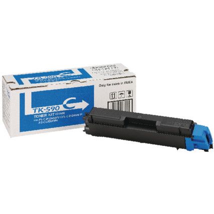 TK-590C TONER CARTRIDGE CYN