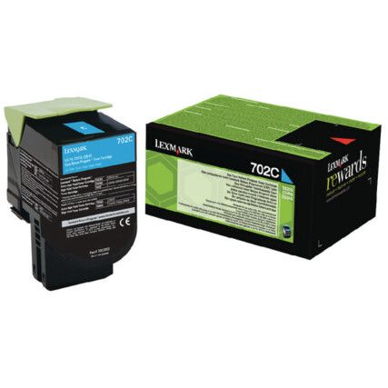 70C20C0 TONER CARTRIDGE RET/PROGCYN