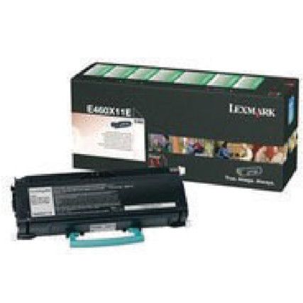 E460X11E E460 TONER CARTRIDGE RET/PROG EXTRA/HY BK