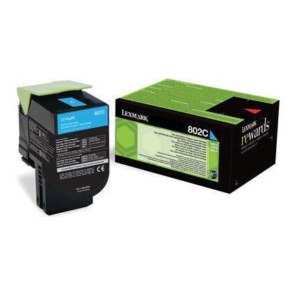 80C20C0 TONER CARTRIDGE RET/PROGCYN