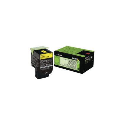 80C20Y0 TONER CARTRIDGE RET/PROGYLW