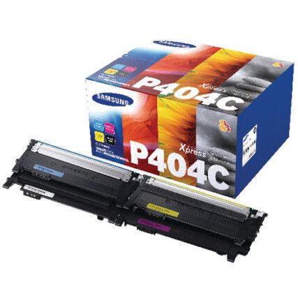 CLT-P404C/EL TONER CARTRIDGE VALUE PACK KCMY 