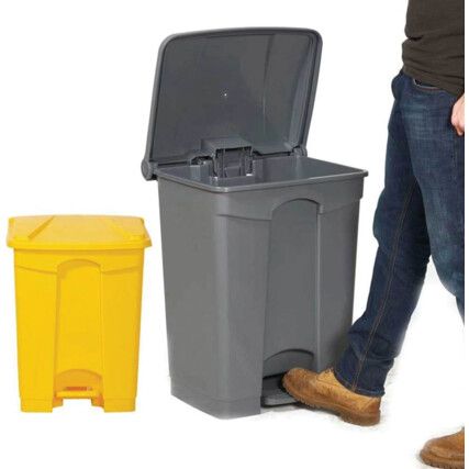 GBI45Z 45L Pedal Bin Grey