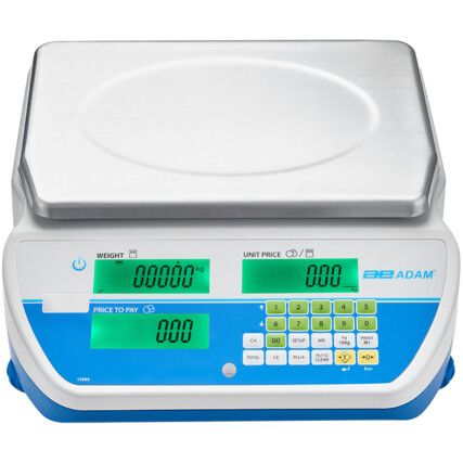 SWZ 30D PORTABLE RETAIL SCALE 30KG CAPACITY, 0.005KG READABILITY