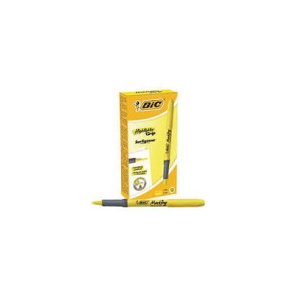 Brite Liner, Highlighter, Yellow, 1.6-3.4mm Line Width, Chisel Nib, Pack of 12